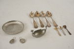 4st Teskedar i nysilver mm. A170