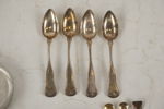 4st Teskedar i nysilver mm. A170