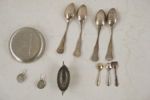 4st Teskedar i nysilver mm. A170