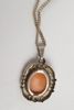 Halsband & Cameo silverhäge. A172