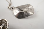 Tenn & silver hänge 925. A174