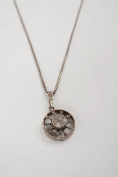 Finland silverhänge & halsband 925. 7g A175