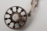 Finland silverhänge & halsband 925. 7g A175
