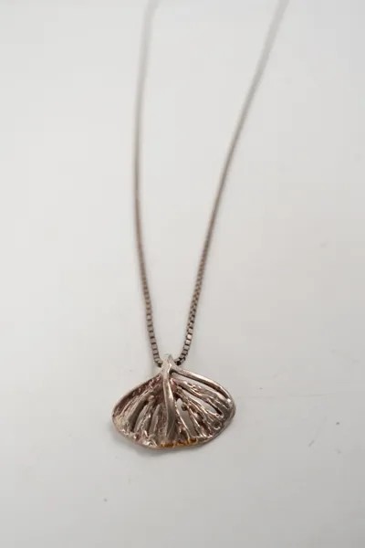 Silverhalsband & hänge 925. 6,6g A176