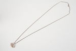 Silverhalsband & hänge 925. 6,6g A176