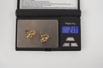 2st Örhängen 18K. 2,1g A177