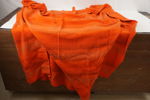 Ullfilt orange 225x150cm. BC178