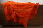 Ullfilt orange 225x150cm. BC178