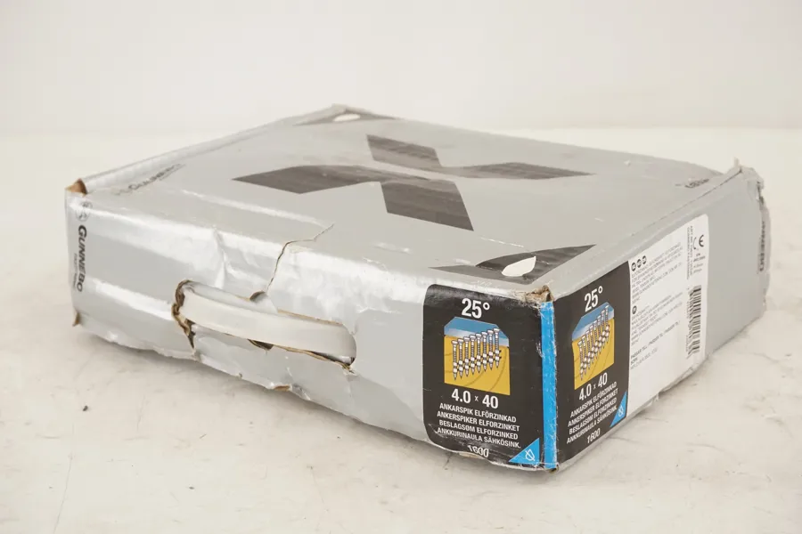 Gunnebo ankarspik 25° 4,0x40 bandad. D108/