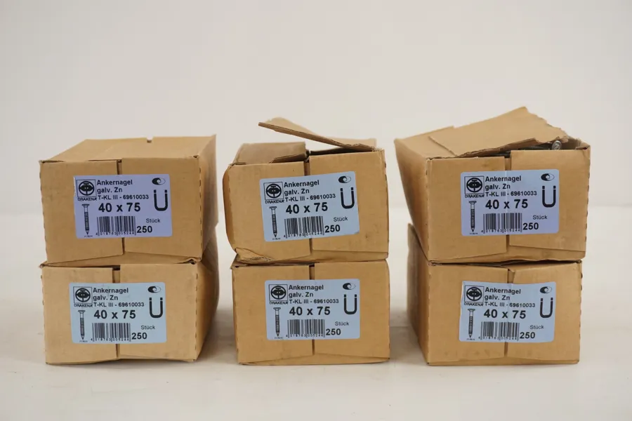 6Pkt Drakena spik 40x75 . D123/