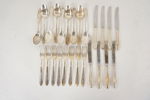 Gense Bestick i nysilver 1,4kg. A120