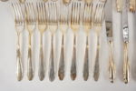 Gense Bestick i nysilver 1,4kg. A120