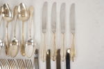 Gense Bestick i nysilver 1,4kg. A120