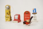 Schuco Uppdragbar fågel, Geobra miniatyrkassa mm. A121