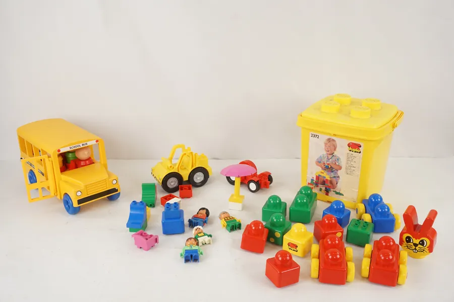 Tuppertoys skolbuss, Duplo mm. Bc138