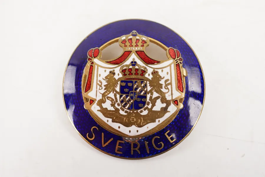 Sverige brosch. A134