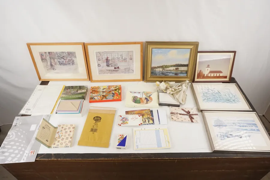 Carl Larsson Blomsterfönstret mm. Bc162