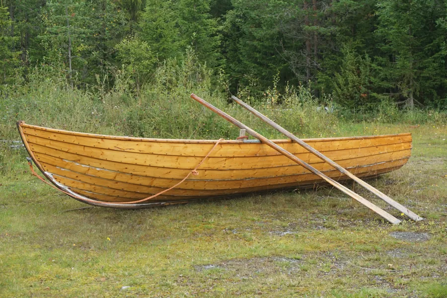 P.Sundin Laxviken roddbåt. B200