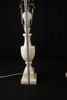 2st Alabaster Bordslampor vit. M32