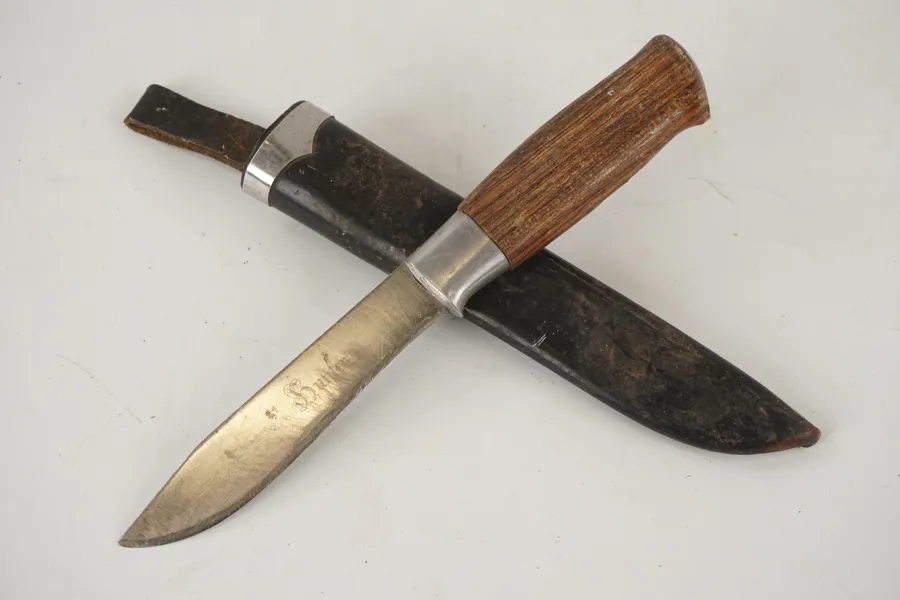 Brusletto Geilo Bunten Kniv & fodral. A190