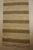 Matta grön/beige 70x240. B229