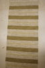Matta grön/beige 70x240. B229