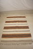Plastmatta brun/orange/vit 176x121. B230