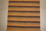 Plastmatta brun/orange 114x150. B231