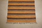Plastmatta brun/orange 114x150. B231