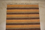 Plastmatta brun/orange 114x150. B231