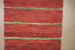 Trasmatta röd/grön 100x170. B234