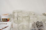 Konserveringsburkar i glas, mm. Bc251