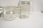 Konserveringsburkar i glas, mm. Bc251