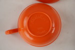 Kristallon vintage picknick tallrik, koppar mm. A4/