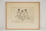 Gertrud Wieselgren, litografi 188/210. M23/
