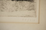 Gertrud Wieselgren, litografi 58/210. M25/