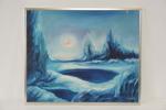 Ley Muammer Yalcin -Måne 68x56. M60/