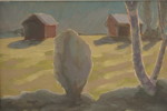 Landskap 53x43cm. M17/
