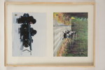 2st Bilder, militär helikopter, 51x71cm. M16/
