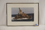 Bild Militär båt, 70x50cm. M18/
