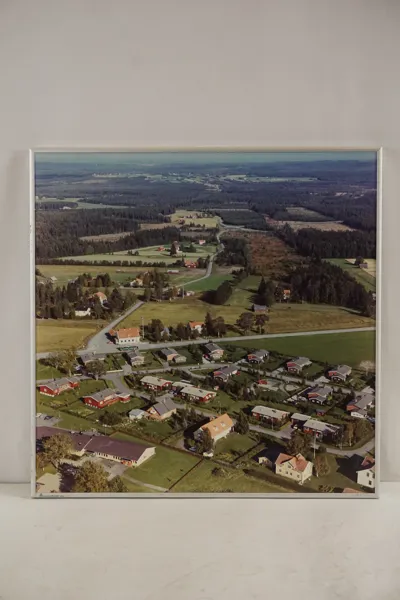 Ås Flygfoto 50x50cm. M35/