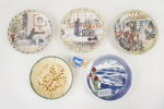 Guld kroken Barnen kring Carl Larsson tallrikar mm. G105/