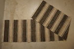 Randig trasmatta 62x290cm. B50/