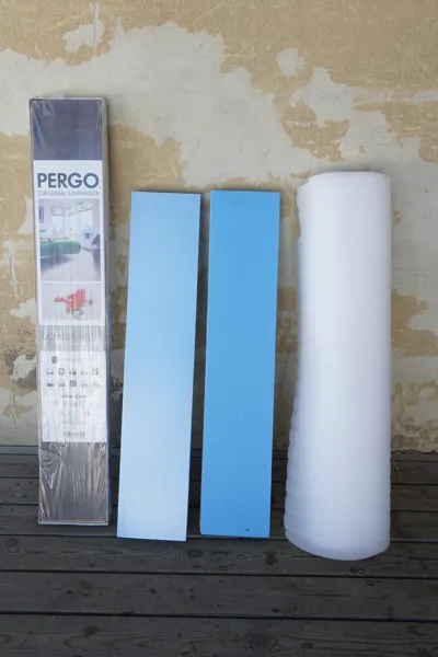1st Pergo Paket med laminatgolv mm. B18/