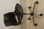 IKEA SNILLE Snurrstol svart. B471/