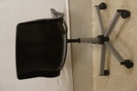 IKEA SNILLE Snurrstol svart. B471/