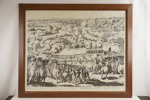 Slaget vid Rain am Lech, tryck 128x106 cm. B76/