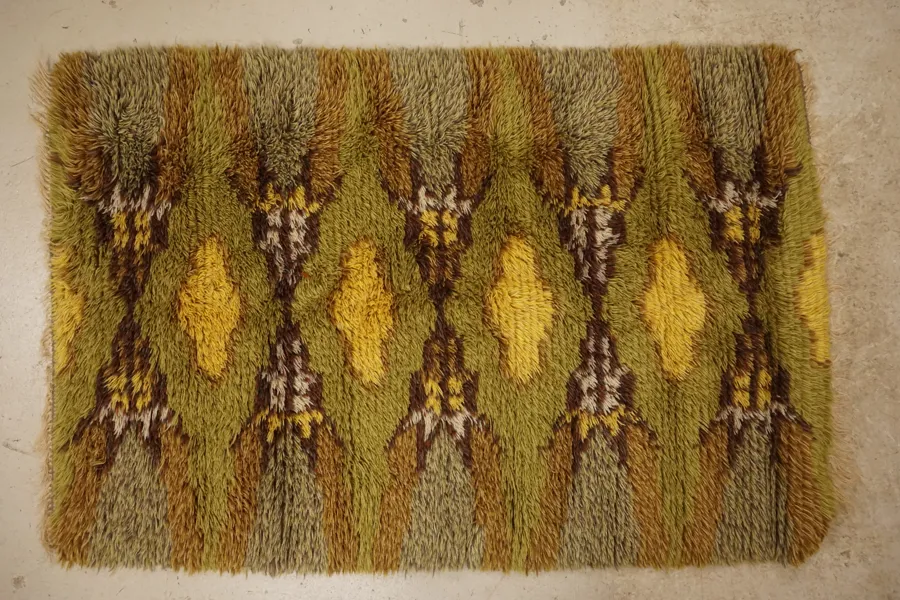 Matta 95x150cm grön. BC134/
