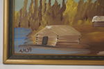 A.H, Åreskutan, målning, 75x54. M45