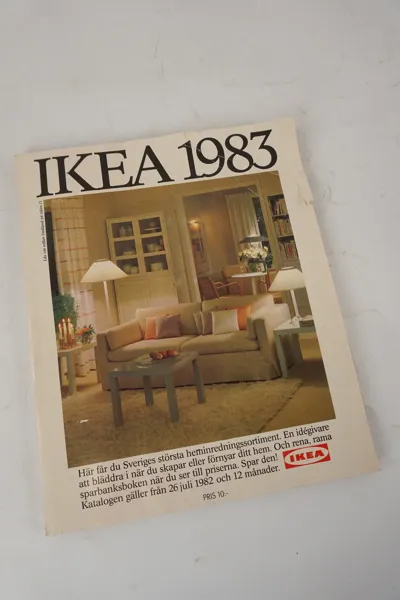 IKEA 1983 heminredningssortiment. A247